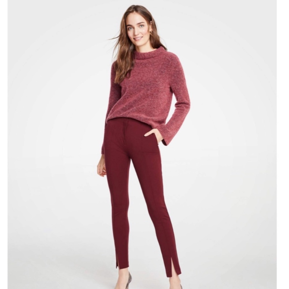 Women's Ann Taylor High Waisted Bi-Stretch Skinny Pant